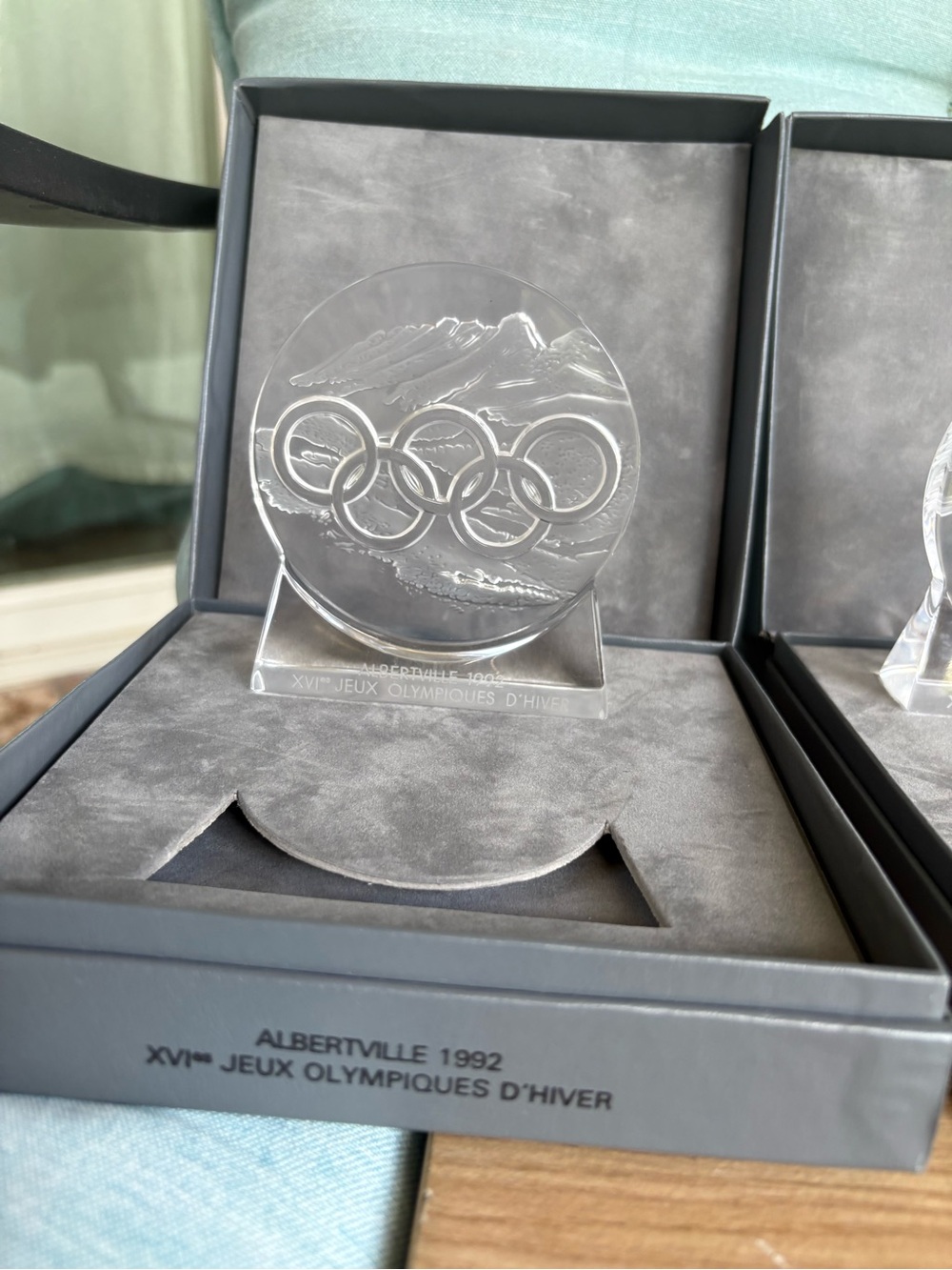 Lalique Crystal 1992 Olympic Commemoratives